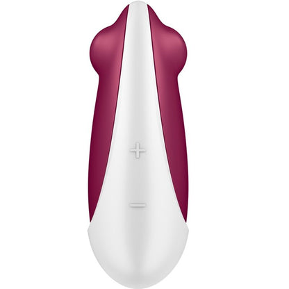 Stimolatore clitoride SATISFYER Spot On 3 Berry, vibratore compatto con design ergonomico e superficie liscia.