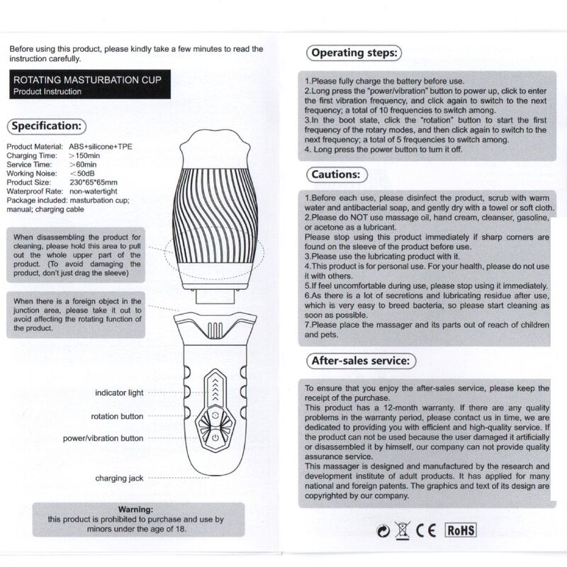 ARMONY - BELUCCI VIBRATORE MASTURBATORE ORALE BIANCO