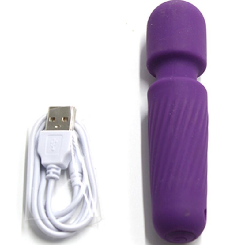 ARMONY - YOUR MAGIC MASSAGGIATORE E VIBRATORE MAGICO RICARICABILE 10 VIBRAZIONI VIOLA