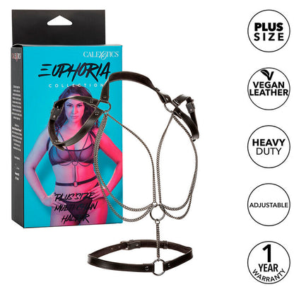 CALEXOTICS - EUPHORIA MULTICHAIN HALTER HARNESS PREMIUM TAGLIA PIÙ GRANDE