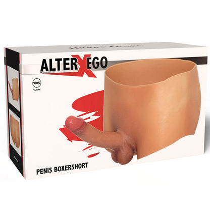HIDDEN DESIRE - ALTER EGO BOXERSHOT CON PENE 18 CM TAGLIA S/M