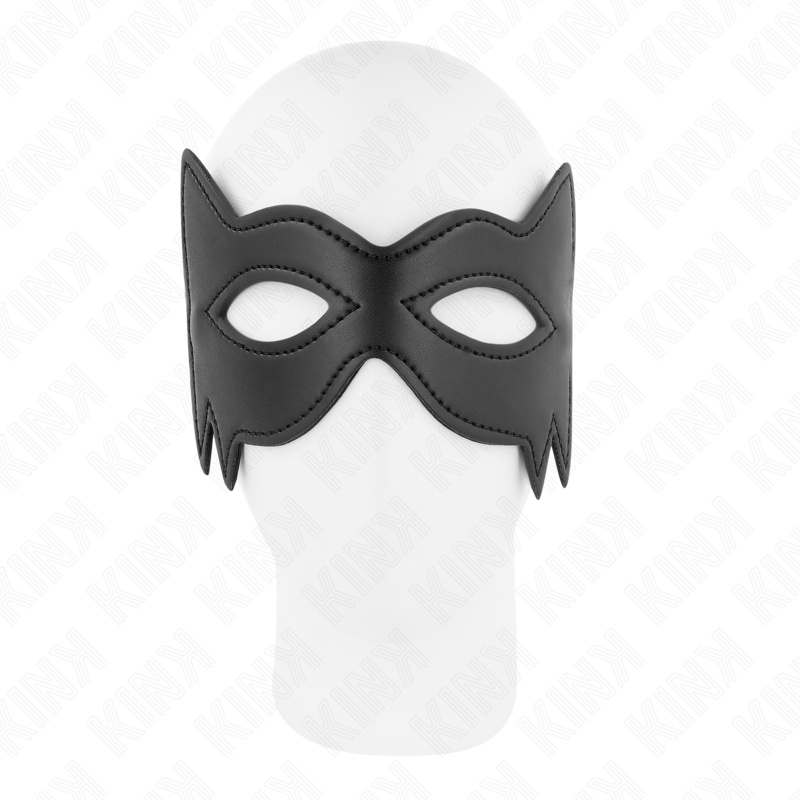 Maschera per gatti modello 3 KINK MASKED ALLURE, 18,5 x 12,5 cm, in resistente materiale nero.