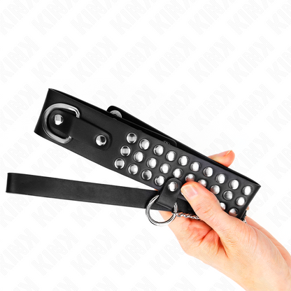 KINK - COLLANA CON CINTURINO 65 CM CON LUCIDI REGOLABILE 37-42 CM X 5,3 CM