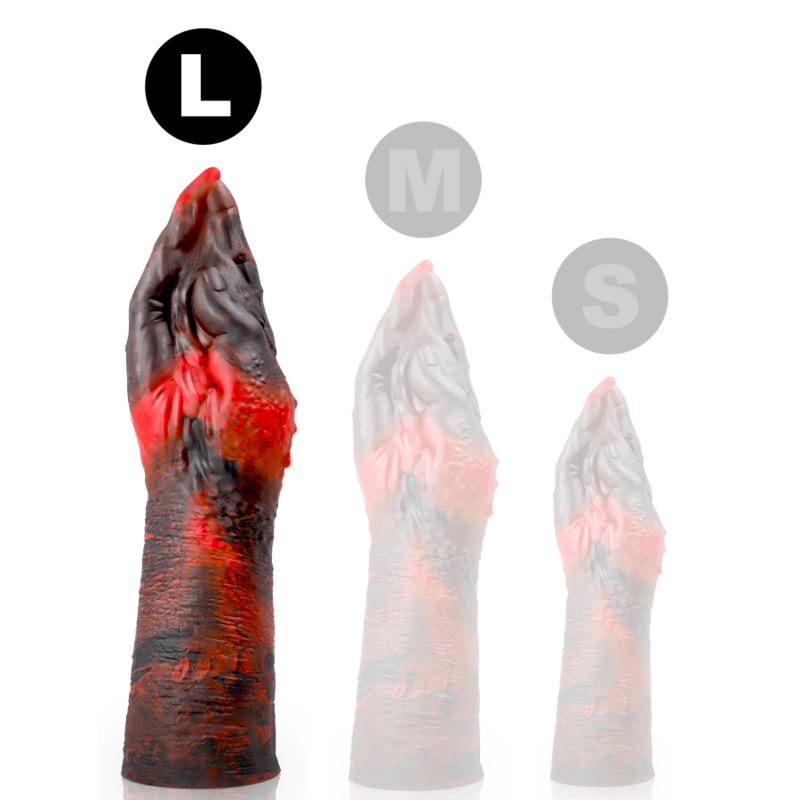 Dildo malvagio Demone Lilith di EPIC, dettagli realistici e design suggestivo, per giochi erotici intensi.