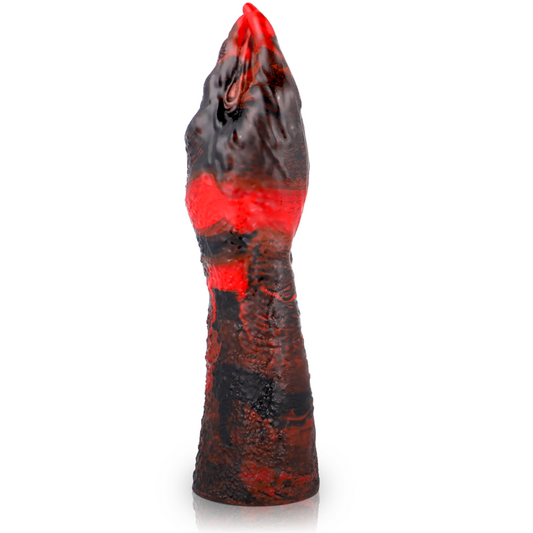 Dildo EPIC Lilith con forma di demone malvagio, dettagli realistici e design dettagliato, per uso intimo e stimolazione.