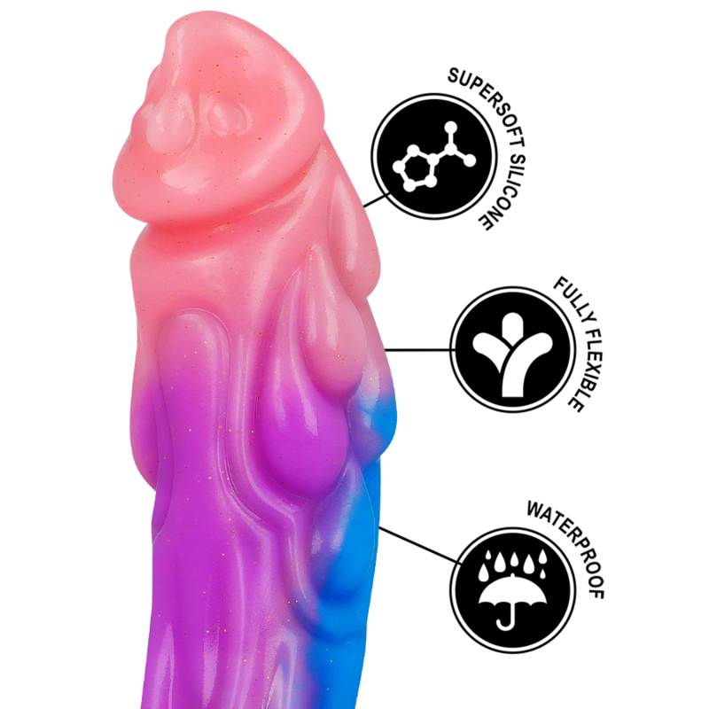 Dildo extraterrestre a forma umana EPIC Ashtar, dettagli realistici e superficie liscia, per giochi di piacere innovativi.