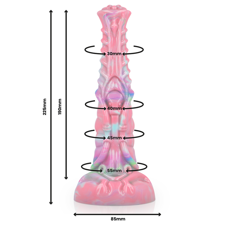 Dildo creatura immortale EPIC Sidhe, con dettagli realistici e design innovativo, ideale per stimolazione.