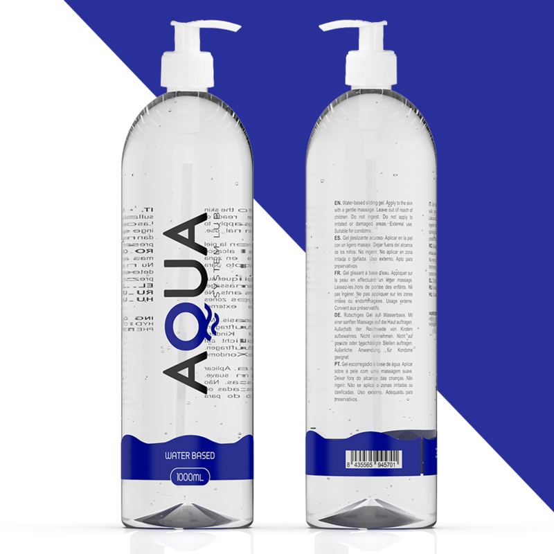 AQUA QUALITY - LUBRIFICANTE A BASE ACQUA 1000 ML