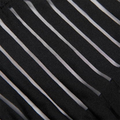 SUBBLIME - 954147 BODY CON CINTURA REGGICALZE NERO S/M