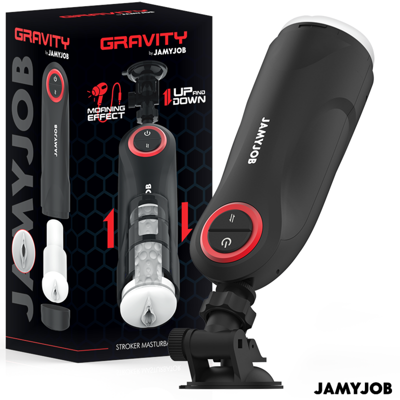 JAMYJOB - AUTOMATIC GRAVITY VAGINAL MASTURBATOR 5 SUCTION MODES