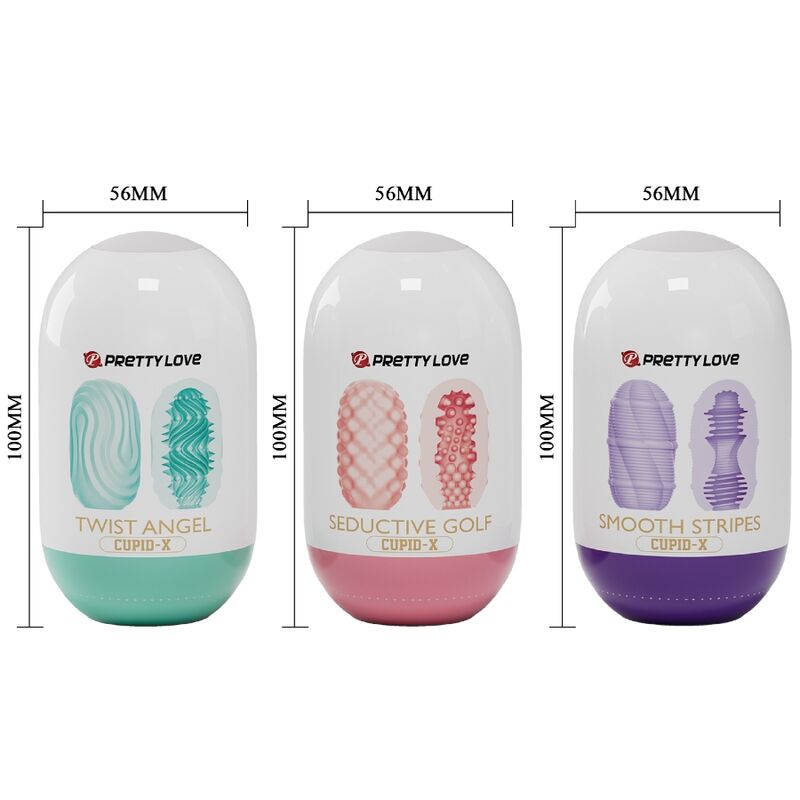 PRETTY LOVE - CUPID X 18 MASTURBATORI MASCHILI DIVERSE TEXTURE