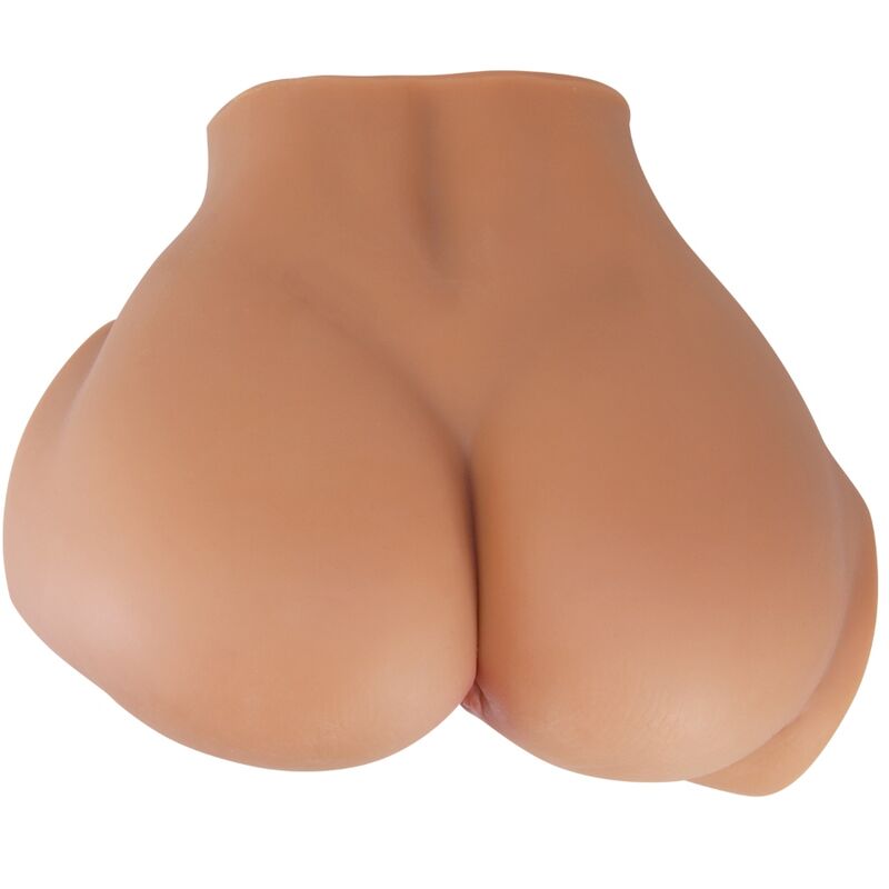 CRAZY BULL - VIBRATORE EMILIA ASS CON VAGINA E ANO REALISTICI, TELECOMANDO IN CARNE