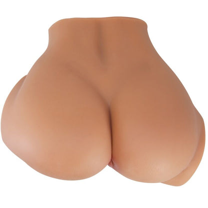 CRAZY BULL - VIBRATORE EMILIA ASS CON VAGINA E ANO REALISTICI, TELECOMANDO IN CARNE