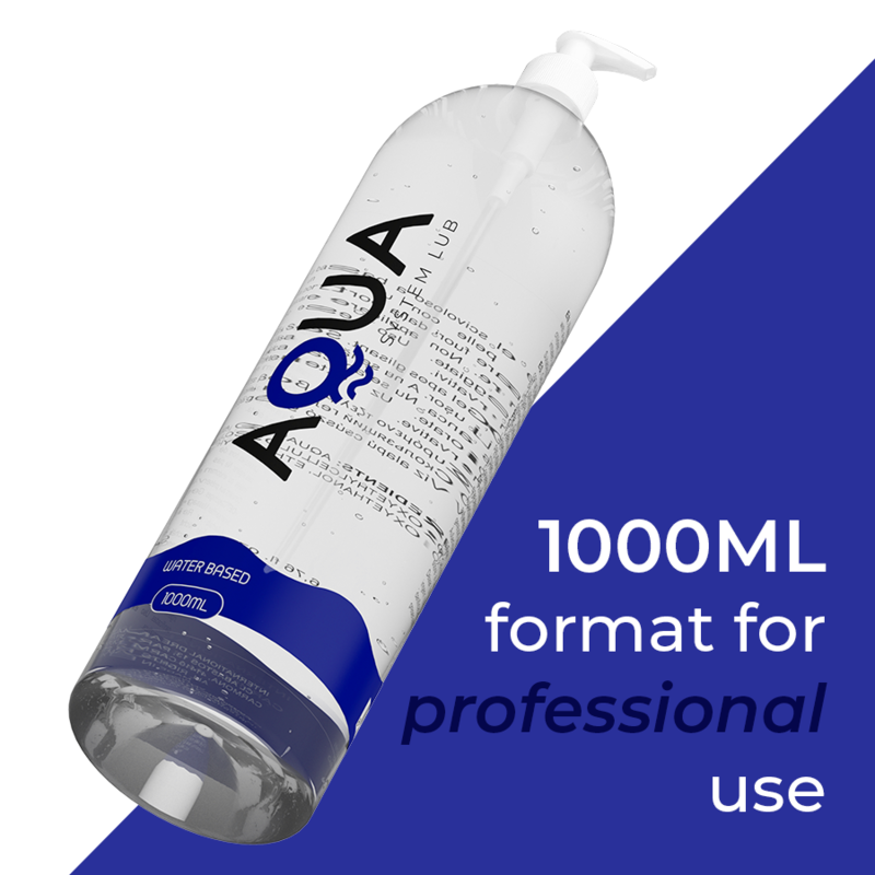 AQUA QUALITY - LUBRIFICANTE A BASE ACQUA 1000 ML