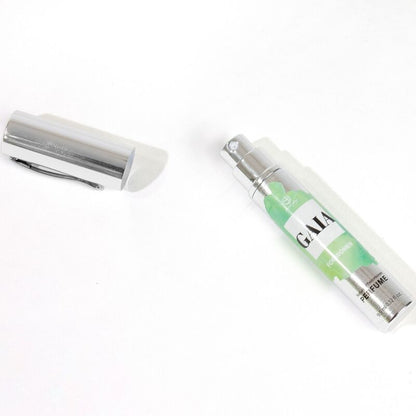Profumo naturale Secretplay Gaia con feromoni, formato da viaggio da 10 ml, donna, contenitore compatto e elegante