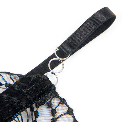 SUBBLIME - 955212 BODY TRASPARENTE CON PIZZO NERO CAVATO S/M