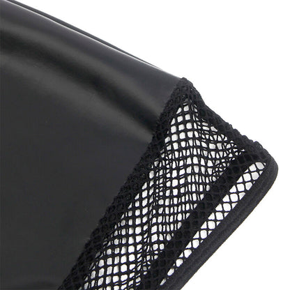 SUBBLIME - 955489 ABITO CON SCOLLO ALTO E TRASPARENZE NERO L/XL