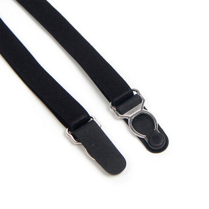 SUBBLIME - 955502 BODY IN PIZZO CON FIOCCHI E GIARRETTIERE NERO L/XL