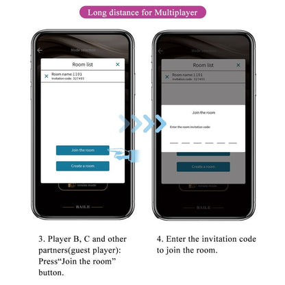PRETTY LOVE - VIBRATORE CONTROLLATO DA APP LEVIATHAN VIOLA