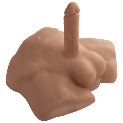 SILEXD - APOLLO S REALISTICO MEZZO TORSO MASCHILE CARAMELLO