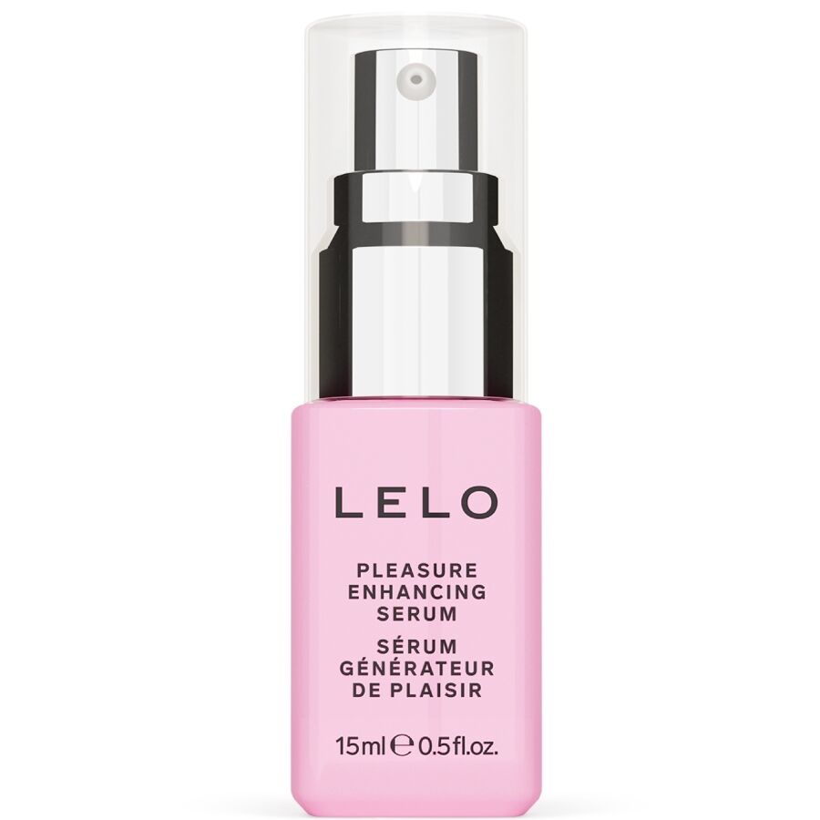 Siero LELO da 15ml per migliorare il piacere del clitoride, flacone con contagocce e etichetta elegante.