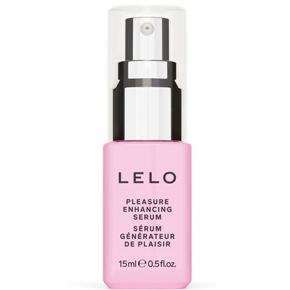 Siero LELO da 15ml per migliorare il piacere del clitoride, flacone con contagocce e etichetta elegante.