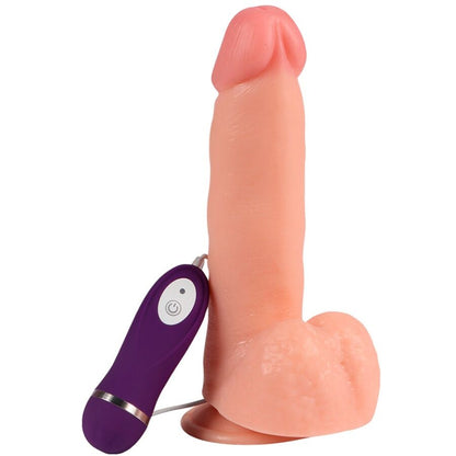 SHEQU - ADAM DILDO VIBRATORE CON TELECOMANDO 21 CM