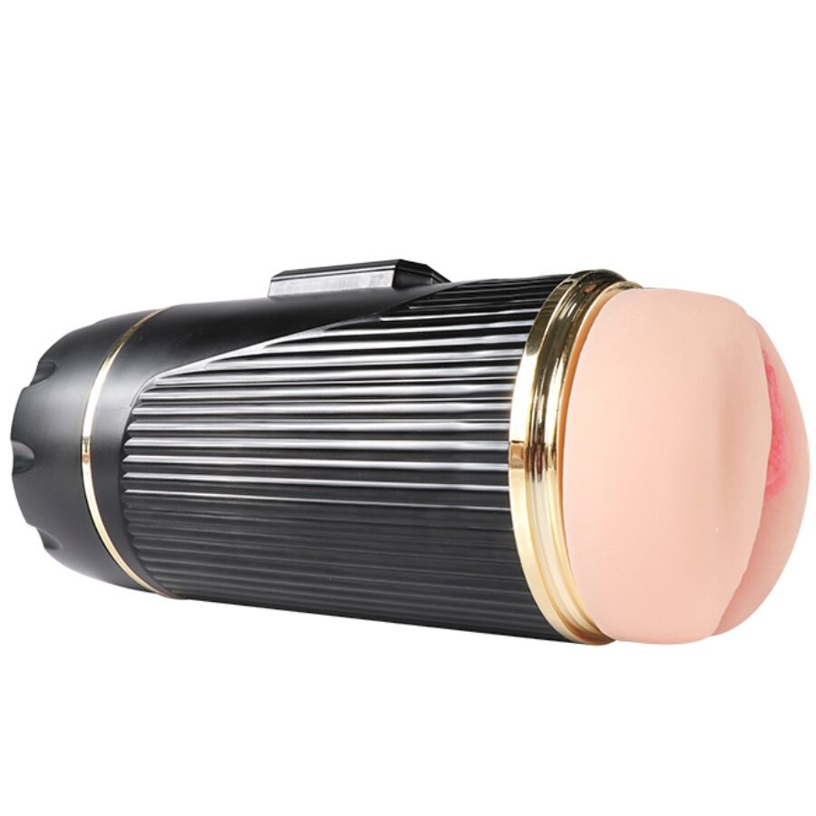 SHEQU - KAY DOPPIO MASTURBATORE CON DOPPIA BOCCA E VIBRAZIONE DELLA VAGINA