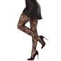 LEG AVENUE - COLLANT A RETE CON FIOCCO NERO
