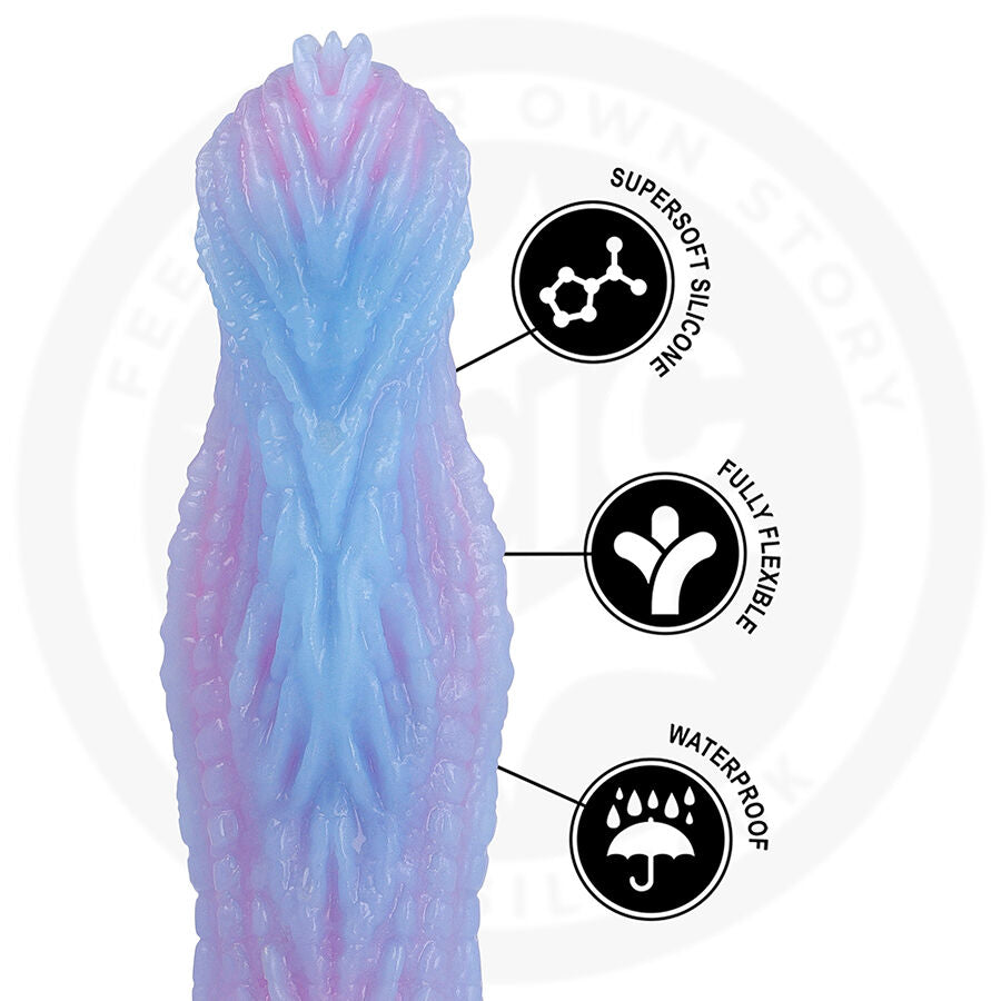 Dildo EPICO Selara Alba, silicone realistico con dettagli anatomici, forma elegante e superfici lisce, per uso intimo.