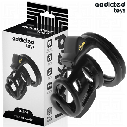 ADDICTED TOYS LOCKED - GABBIA PER PENE GILDEN CAGE 8,5 CM