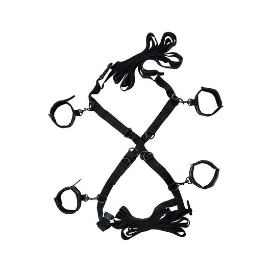 CALEXOTICS - SCANDAL SET DI CRAVATTE DA LETTO INCROCIATE