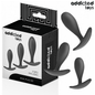 ADDICTED TOYS - SET DI 3 TAPPI ANALI MODELLO 2