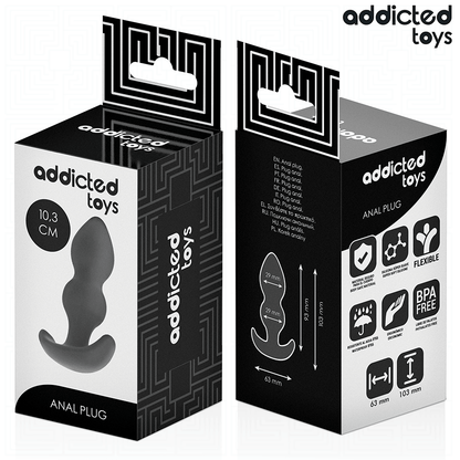 ADDICTED TOYS - TAPPO ANALE TAGLIA S 10,3 CM