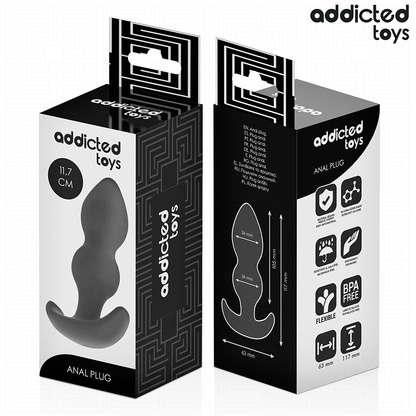 ADDICTED TOYS - TAPPO ANALE TAGLIA L 11,7 CM