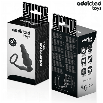 ADDICTED TOYS - PLUG ANALE CON ANELLO MODELLO 5