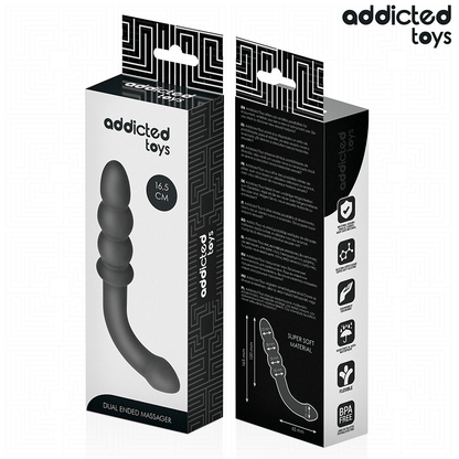 ADDICTED TOYS - MASSAGGIATORE DOPPIO 16,5 CM