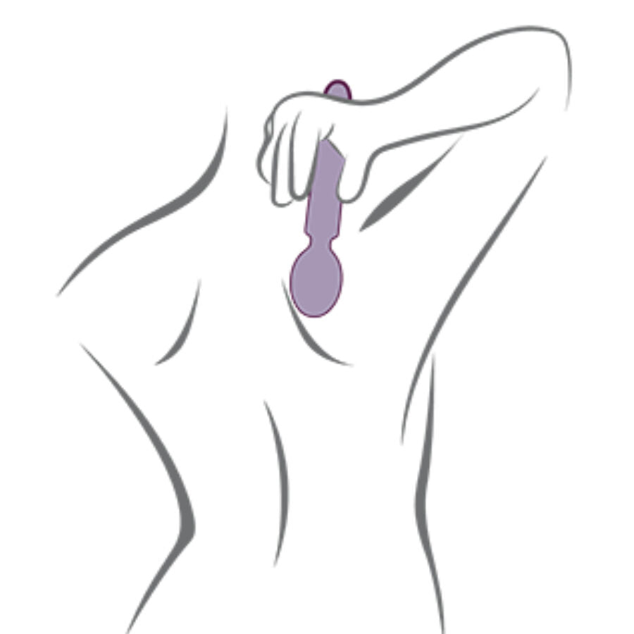 ROCKS-OFF - ORIEL VIBRATORE A BACCHETTA FLESSIBILE FUCSIA