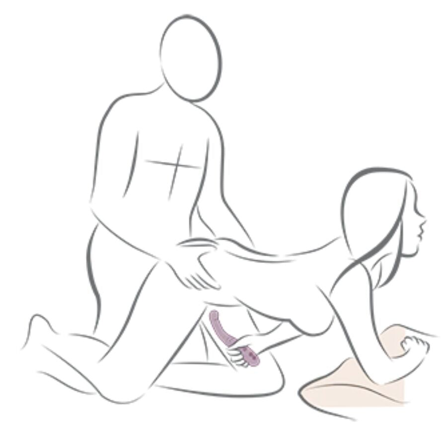 ROCKS-OFF - GEMINI DOPPIO VIBRATORE STIMOLATORE DEL CLITORIDE PUNTO G VIOLA