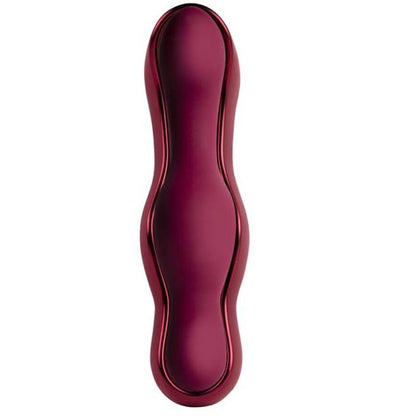 ROCKS-OFF - VIBRATORE PER PUNTO G ROSSO RUBY GLOW