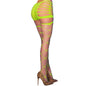 CHILIROSE - CR 4867 COLLANT A RETE VERDE NEON CON FORI
