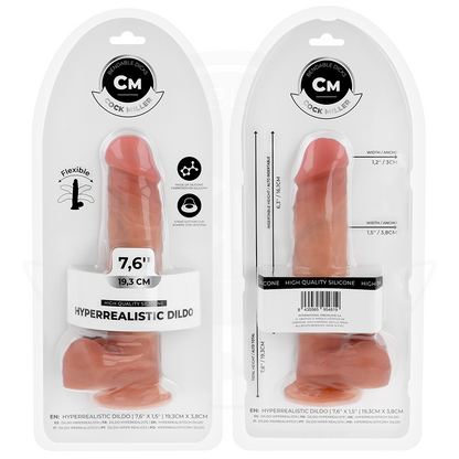 COCK MILLER - DILDO ARTICOLABILE IPERREALISTICO 19,3 CM