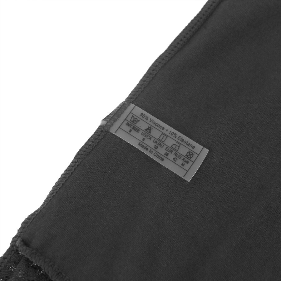 SUBBLIME - ORSACCHIOTTO CON DETTAGLI IN PIZZO FLOREALE NERO L/XL