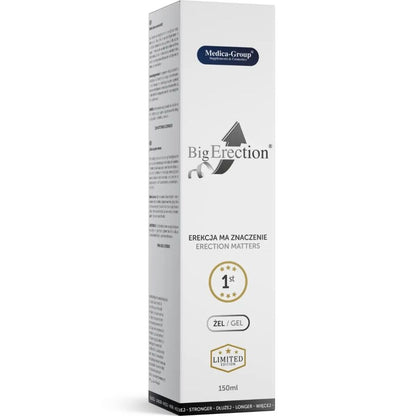 Gel intimo MEDICA GROUP per erezioni grandi, bottiglia da 150 ml, prodotto per la salute sessuale maschile