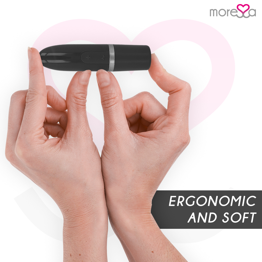 MORESSA - IVY VIBRATORE STIMOLATORE DA VIAGGIO NERO