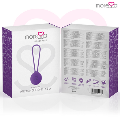 MORESSA - OSIAN ONE PREMIUM SILICONE LILLA