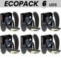 ECOPACKS 6 UNITÀ - VIBRATORE INDOSSABILE IBIZA CON STIMOLAZIONE DEL PUNTO G E DEL CLITORIDE CON TELECOMANDO