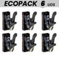 ECOPACKS 6 UNITÀ - IBIZA VIBRATORE POTENTE CON EFFETTO SPINTA E MORSO
