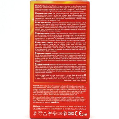 SKINS - PRESERVATIVI ULTRA SOTTILI PREMIUM CONFEZIONE DA 8