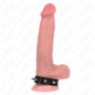KINK - ANELLO PER PENE IN PELLE CON PUNTE 21,5 X 1,6 CM